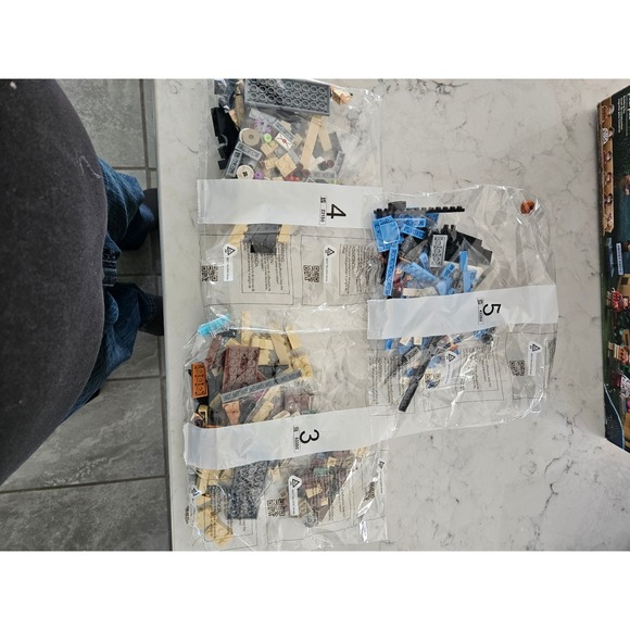 LEGO Harry Potter 75968 4 Privet Drive Instructions Book Parts Kit bags 3, 4, 5 - Picture 4 of 4